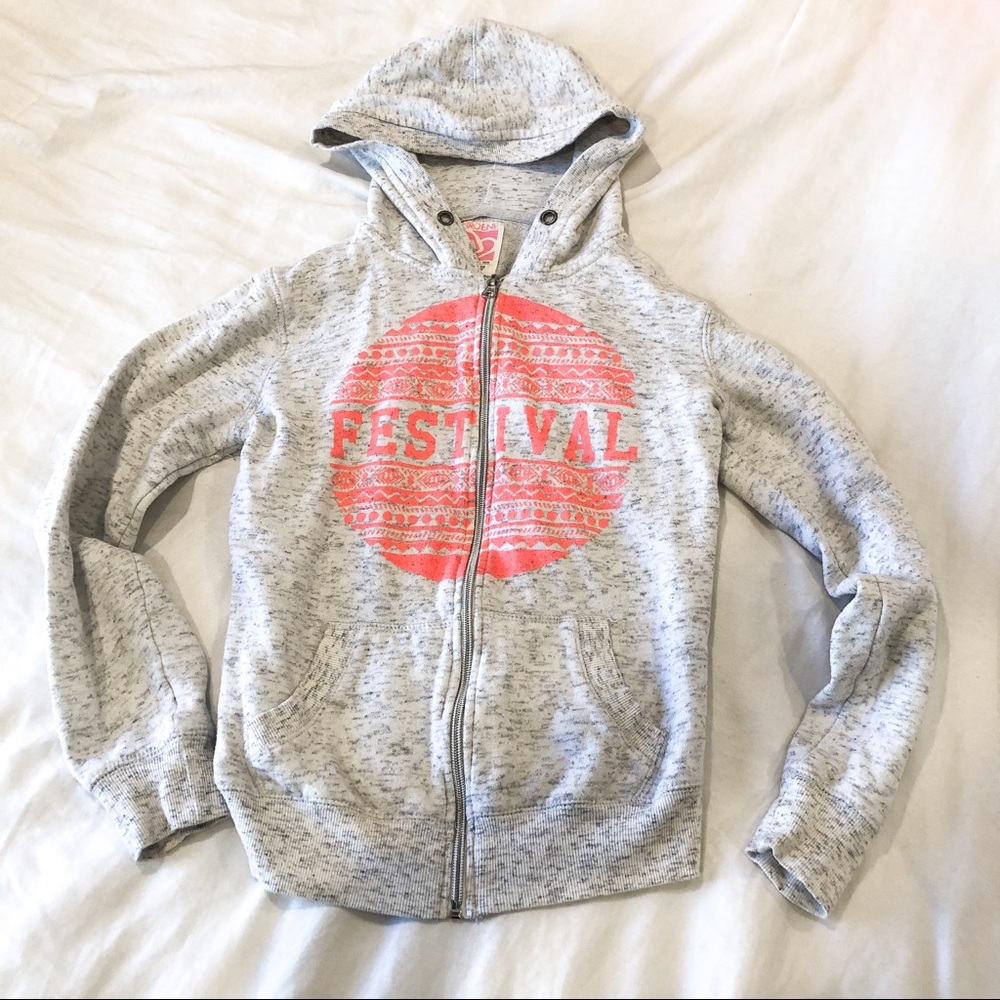 Festival Logo Grey Sweatshirt